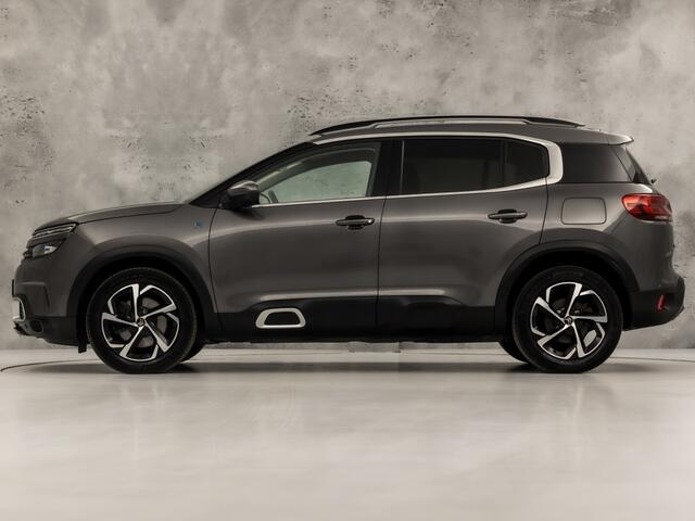 Citroen C5 Aircross 1.6 Plug-in Hybrid 225 Shine Sport 225Pk Automaat (APPLE CARPLAY, GROOT NAVI, MEMORY SEATS, 360 CAMERA, STOELVERWARMING, LEDER, SPORTSTOELEN, GETINT GLAS, ADAPTIVE CRUISE, KEYLESS, NIEUWSTAAT)