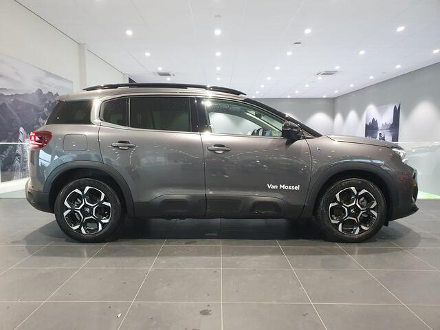 Citroen C5 Aircross 1.6 Plug-in Hybrid Plus 225 Full options | Automaat | Climate Control | Lederen Stoelen Elek. Verstelbaar + Massage | Stoel/Stuur Verwarming | Elek. Schuif/Kantel Dak | Elek. Kofferklep | Full Map Navigatie | Apple Carplay / Android Auto | Parkee