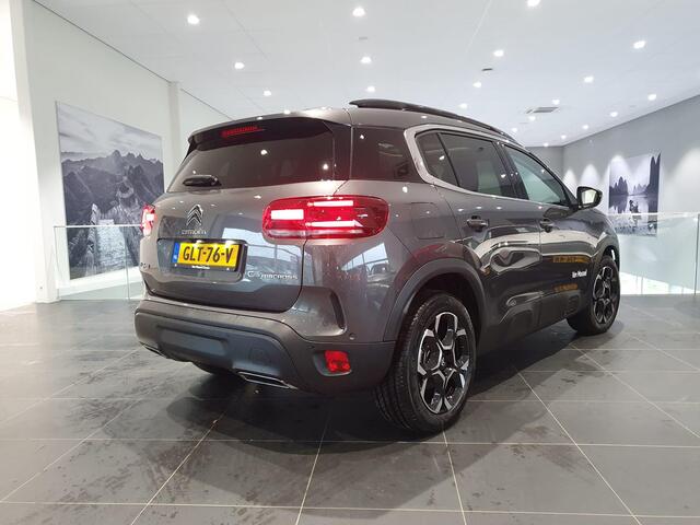 Citroen C5 Aircross 1.6 Plug-in Hybrid Plus 225 Full options | Automaat | Climate Control | Lederen Stoelen Elek. Verstelbaar + Massage | Stoel/Stuur Verwarming | Elek. Schuif/Kantel Dak | Elek. Kofferklep | Full Map Navigatie | Apple Carplay / Android Auto | Parkee