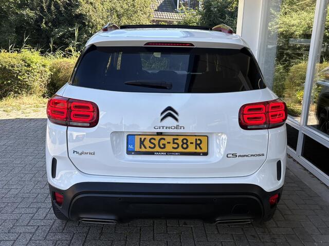 Citroen C5 Aircross 1.6 Plug-in Hybrid 225 Shine | Schuif-/kanteldak | PHC Vering | Navi | Achteruitrijcamera | Adaptieve Cruise Control | LED koplampen