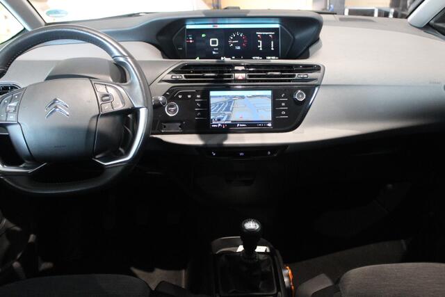 Citroen GRAND C4 PICASSO 1.2 PureTech Business 7P! Camera, Parkeerassistent, trekhaak, Apple carplay Climate,Cruisecontrol, Trekhaak.
