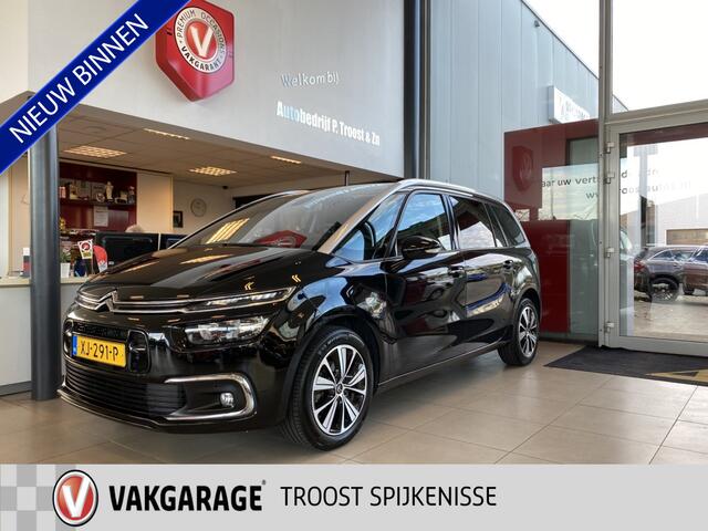 Citroen GRAND C4 PICASSO SpaceTourer 1.2 PureTech Business,7 Zitter,Panoramische Voorruit,Navigatie,Achteruitrijcamera,Keyless,Climate&Cruisecontrol,Spraakbediening,Dealeronderhouden,17 Inch Lmv
