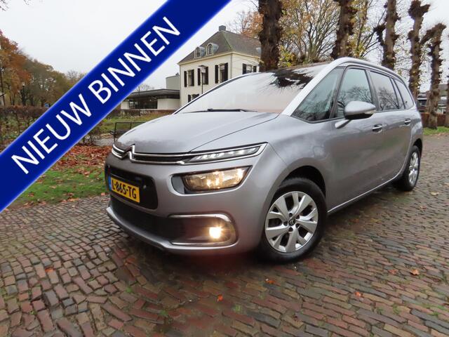 Citroen GRAND C4 PICASSO 1.2 PureTech Feel 7 Persoons Achteruitrijcamera Carplay Keyless Ecc Cruisecontrol Pdc Lm Velgen Electrische Achterklep