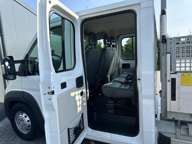 Citroen JUMPER 2.2 HDI 150 PK ZWAAR / 3 ZIJDIGE KIPPER / 49.400 KM / L4 MAXI / 1e EIG. / 7 PERSOONS DUBBEL CABINE / AIRCO / NAVI / CAMERA / 3 TONS TREKHAAK