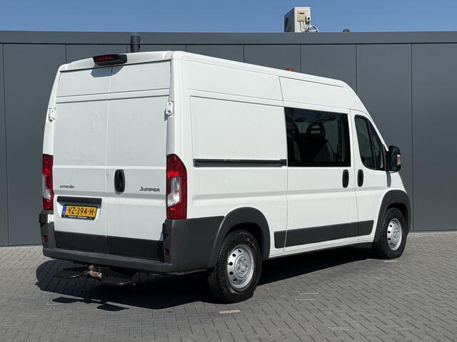 Citroen JUMPER 2.2 HDI 131 PK ZWAAR / L2H2 / 1e EIG. / 7-PERS DUBBELE CABINE / AIRCO / 3 TONS TREKHAAK / CAMERA / INRICHTING