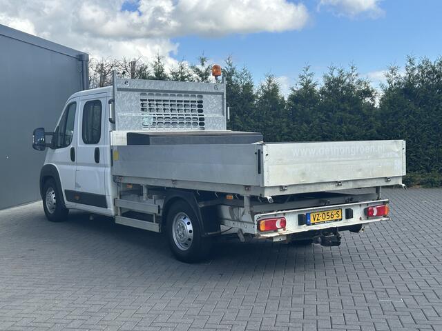 Citroen JUMPER 2.2 HDI 150 PK PICK UP / 3 ZIJDIGE KIPPER / L4 MAXI / 1e EIG. / 7 PERS. DUBBEL CABINE / AIRCO / NAVI / CAMERA / 3 TONS TREKHAAK