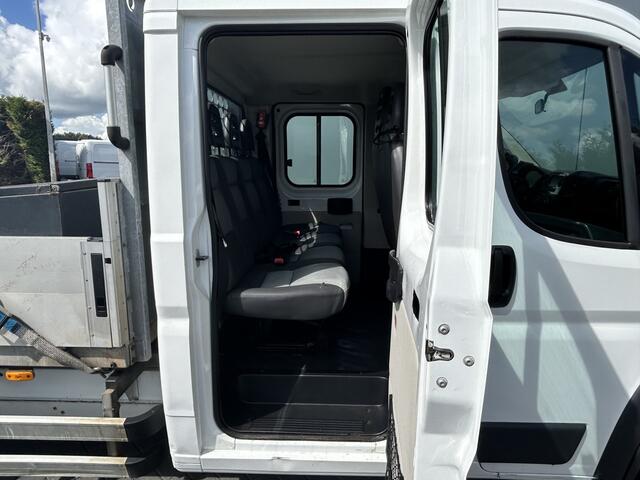 Citroen JUMPER 2.2 HDI 150 PK PICK UP / 3 ZIJDIGE KIPPER / L4 MAXI / 1e EIG. / 7 PERS. DUBBEL CABINE / AIRCO / NAVI / CAMERA / 3 TONS TREKHAAK