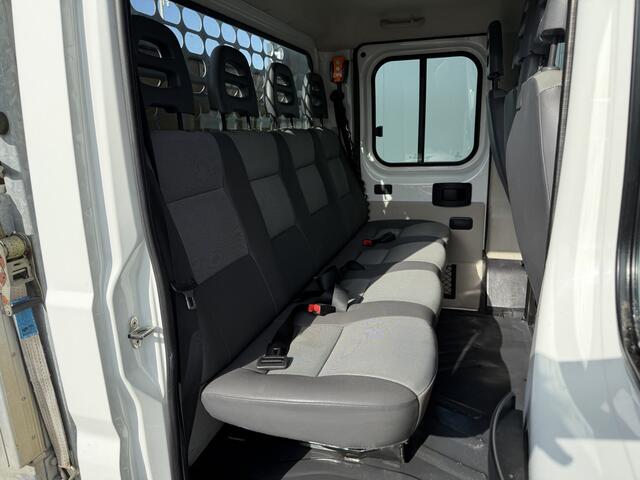 Citroen JUMPER 2.2 HDI 150 PK PICK UP / 3 ZIJDIGE KIPPER / L4 MAXI / 1e EIG. / 7 PERS. DUBBEL CABINE / AIRCO / NAVI / CAMERA / 3 TONS TREKHAAK