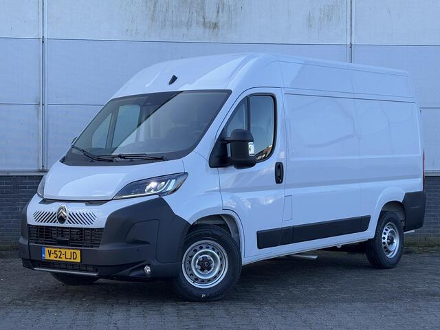 Citroen JUMPER L2H2 3.5t 2.2 BlueHDI 140pk EAT8 | BPM vrij | Multimedia | NAVI | Apple Carplay | Android Auto | DAB+ radio | Achteruitrijcamera | Surround view | Parkeersensoren voor en achter | Dode hoek detectie | Adaptive cruise control | Keyless entry | Climate cont