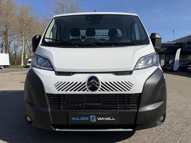 Citroen JUMPER ë-Jumper L3 Pick-Up 4.25t Zwaar 110 kWh | NAVI | Multimediascherm groot | Apple Carplay | Android Auto | Achteruitrijcamera | Parkeersensoren achter | Bestuurdersstoel comfort met armsteun | Bank voorpassagiers | van ¤57.312 voor ¤43.865 ex. BTW rijklaar 