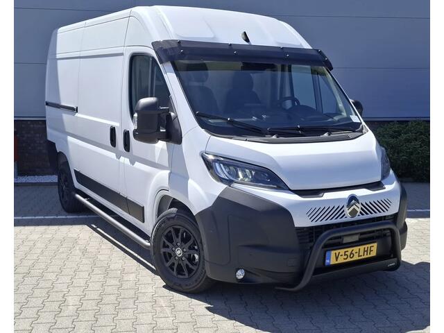 Citroen JUMPER 2.2 BlueHDi 140 S&S L2H2 3.5t BLACK EDITION | Velgen Bullbar Sidebars Zonneklep