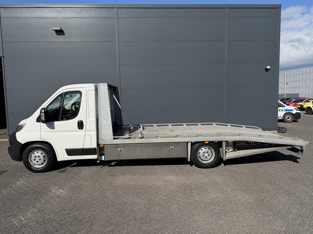 Citroen JUMPER 165pk Zwaar Oprijwagen (Luchtvering - Trekhaak - Lier - Geveerde bestuurdersstoel - Automatische Airco - Navigatie - Alu opbergbak - Cruise Controle)