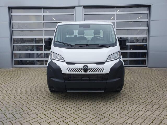Citroen JUMPER 3.5 t 2.2 BLEU hdi 140 PK LENGTE 2 CHASIS-CABINE | 3-Zits | Airco | DAB+ & Bluetooth Radio met Touch Screen | Direct uit Voorraad Leverbaar!