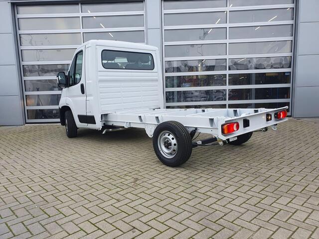 Citroen JUMPER 3.5 t 2.2 BLEU hdi 140 PK LENGTE 2 CHASIS-CABINE | 3-Zits | Airco | DAB+ & Bluetooth Radio met Touch Screen | Direct uit Voorraad Leverbaar!