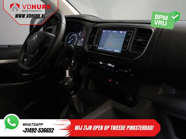 Citroen JUMPY 2.0 HDI 125 pk BPM VRIJ! DC Dubbel Cabine Climate/ Carplay/ Cruise/ Navi/ Trekhaak/ PDC