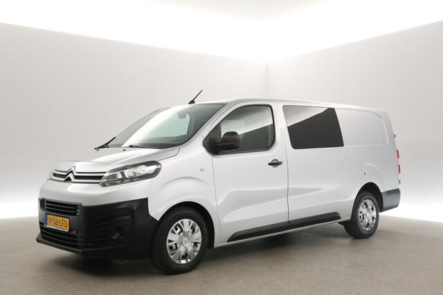 Citroen JUMPY 2.0 BlueHDI L3H1 | MARGE! | Dubbele Cabine | 5 Persoons | Airco Camera Carplay Cruise Navi PDC Elektrpakket