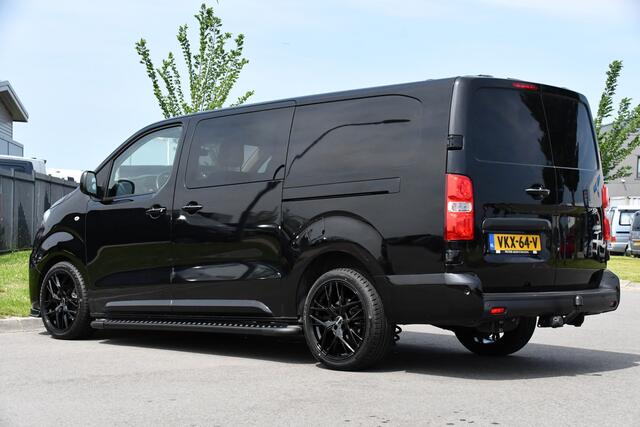 Citroen JUMPY 2.0 BlueHDI 180 XL DC Black Edition Adaptieve Cruise, 360 Camera, Head-up, 177PK, 2 x Schuifdeur, Trekhaak, Carplay, Stoelverwarming, UNIEK!