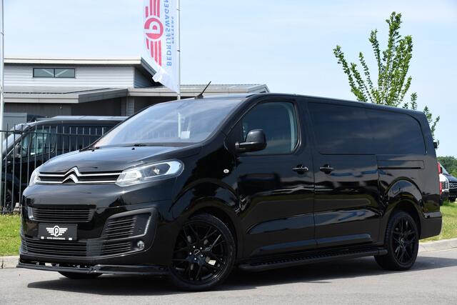 Citroen JUMPY 2.0 BlueHDI 180 XL DC Black Edition Adaptieve Cruise, 360 Camera, Head-up, 177PK, 2 x Schuifdeur, Trekhaak, Carplay, Stoelverwarming, UNIEK!