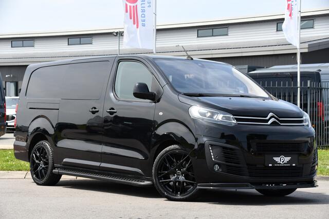 Citroen JUMPY 2.0 BlueHDI 180 XL DC Black Edition Adaptieve Cruise, 360 Camera, Head-up, 177PK, 2 x Schuifdeur, Trekhaak, Carplay, Stoelverwarming, UNIEK!