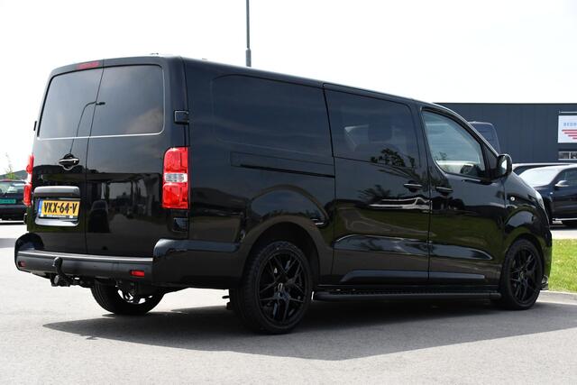 Citroen JUMPY 2.0 BlueHDI 180 XL DC Black Edition Adaptieve Cruise, 360 Camera, Head-up, 177PK, 2 x Schuifdeur, Trekhaak, Carplay, Stoelverwarming, UNIEK!