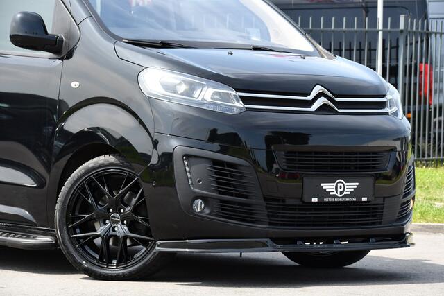Citroen JUMPY 2.0 BlueHDI 180 XL DC Black Edition Adaptieve Cruise, 360 Camera, Head-up, 177PK, 2 x Schuifdeur, Trekhaak, Carplay, Stoelverwarming, UNIEK!
