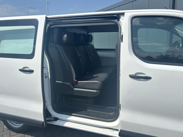 Citroen JUMPY 2.0 BlueHDI 123 PK EURO 6 / L3H1 / DUBBELE CABINE 6-PERS / 2.5 TONS TREKHAAK / AIRCO / CRUISE / NAVI / CARPLAY