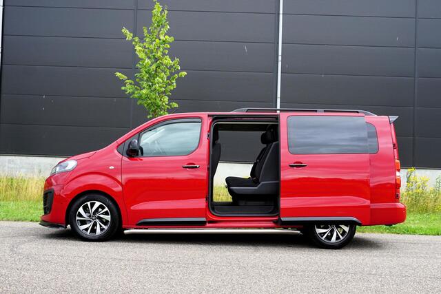 Citroen JUMPY 2.0 BlueHDI 180 XL Driver DC |Automaat |2 schuifdeuren |Achterdeuren |180 pk |Sport |Navi |Camera |Cruise |Keyless entry |Trekhaak |Clima |Xenon |Topstaat