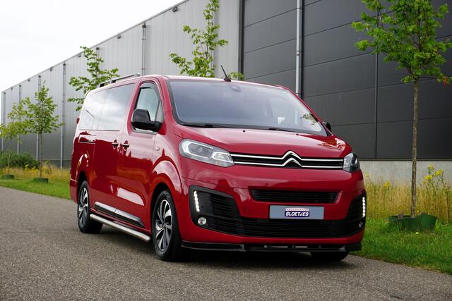 Citroen JUMPY 2.0 BlueHDI 180 XL Driver DC |Automaat |2 schuifdeuren |Achterdeuren |180 pk |Sport |Navi |Camera |Cruise |Keyless entry |Trekhaak |Clima |Xenon |Topstaat