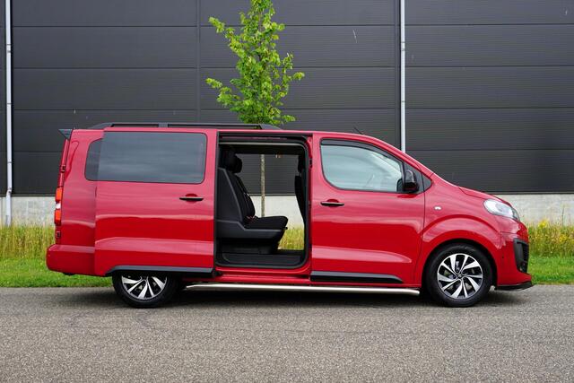 Citroen JUMPY 2.0 BlueHDI 180 XL Driver DC |Automaat |2 schuifdeuren |Achterdeuren |180 pk |Sport |Navi |Camera |Cruise |Keyless entry |Trekhaak |Clima |Xenon |Topstaat