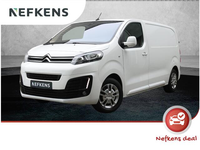 Citroen JUMPY 120PK M Driver | AUTOMAAT | 3persoons | Trekhaak | AppleCarPlay/AndroidAuto | Airco | Halfleer | Navigatie | Parkeersensoren | NL Auto! | Betimmering |