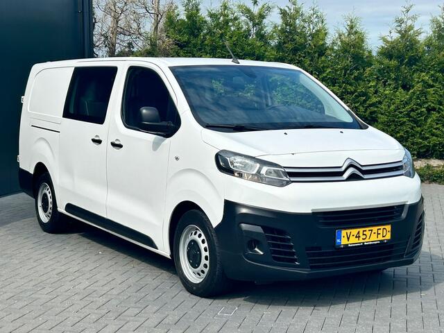 Citroen JUMPY 2.0 BlueHDI 122 PK / 1e EIG / L3H1 / INRICHTING / DUBBEL CABINE / 6 PERS. / DIGITALE BINNENSPIEGEL / AIRCO / CRUISE /