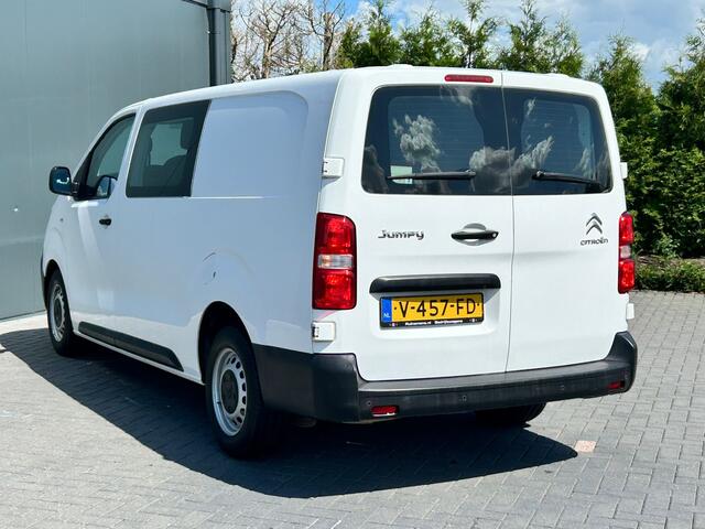 Citroen JUMPY 2.0 BlueHDI 122 PK / 1e EIG / L3H1 / INRICHTING / DUBBEL CABINE / 6 PERS. / DIGITALE BINNENSPIEGEL / AIRCO / CRUISE /