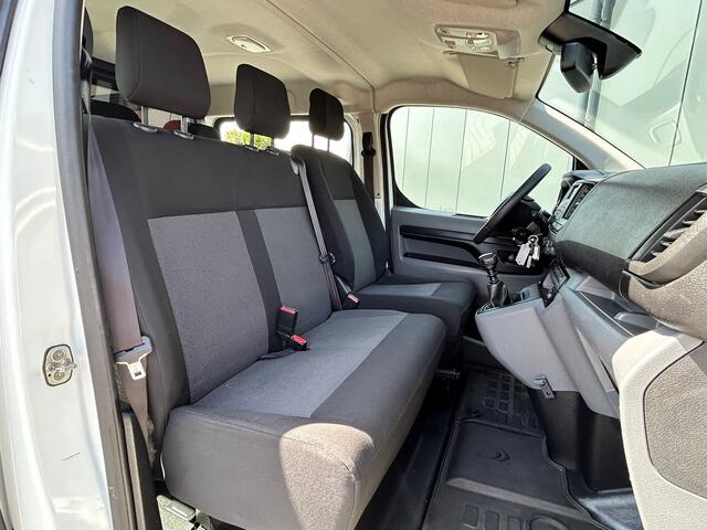 Citroen JUMPY 2.0 BlueHDI 122 PK / 1e EIG / L3H1 / INRICHTING / DUBBEL CABINE / 6 PERS. / DIGITALE BINNENSPIEGEL / AIRCO / CRUISE /