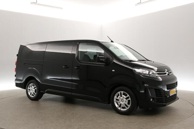 Citroen JUMPY 2.0 BlueHDI 177PK L3H1 | Dubbele Cabine | MARGE! | 5 Persoons | 360 Camera 2xSchuifdeur Airco Carplay Cruise LED Trekhaak Navi PDC