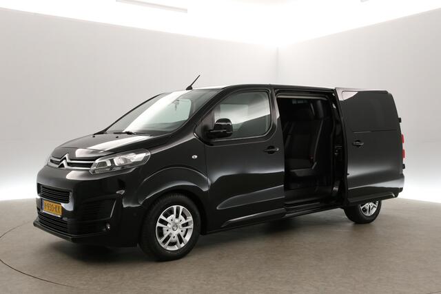Citroen JUMPY 2.0 BlueHDI 177PK L3H1 | Dubbele Cabine | MARGE! | 5 Persoons | 360 Camera 2xSchuifdeur Airco Carplay Cruise LED Trekhaak Navi PDC