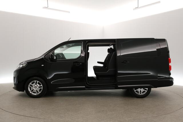 Citroen JUMPY 2.0 BlueHDI 177PK L3H1 | Dubbele Cabine | MARGE! | 5 Persoons | 360 Camera 2xSchuifdeur Airco Carplay Cruise LED Trekhaak Navi PDC