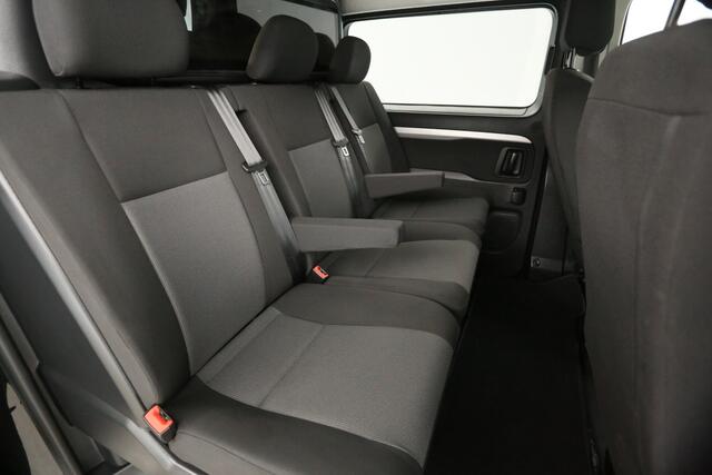Citroen JUMPY 2.0 BlueHDI 177PK L3H1 | Dubbele Cabine | MARGE! | 5 Persoons | 360 Camera 2xSchuifdeur Airco Carplay Cruise LED Trekhaak Navi PDC