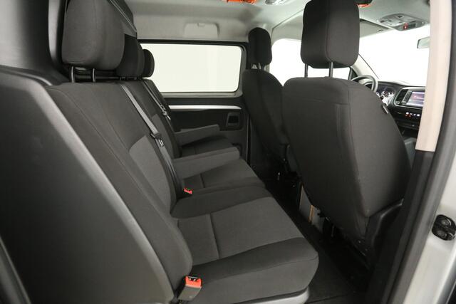 Citroen JUMPY 2.0 BlueHDI L3H1 | MARGE! | Dubbele Cabine | 5 Persoons | Airco Cruise Carplay Navigatie PDC Trekhaak