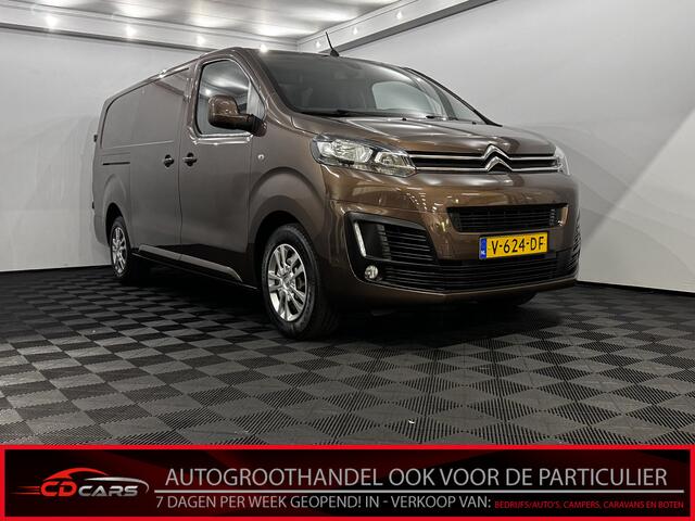 Citroen JUMPY 2.0 BlueHDI 120 Business M S&S Leder, Parkeersensoren, Navi, Airco, Cruise control, Mistlamp