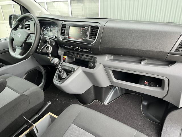 Citroen JUMPY 1.6 BlueHDI XL BTW VRIJ!! Airco Cruise controle Kastinrichting Navigatiesysteem 2-Persoons Parkeerhulp achter Apple carplay 1e eigenaar Euro 6 Bpm en Btw vrij voor particulier gebruik !!