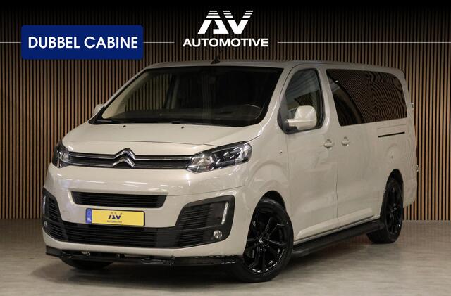 Citroen JUMPY 2.0 BlueHDI XL L3 177 PK DC | ACC | Blind Spot | Navigatie | Bi-Xenon | Head-Up | Camera | CarPlay | Stoelverwarming | Trekhaak | F1 Flippers | 6-Zitter | Peugeot Expert | Opel Vivaro | Dubbel Cabine | Nieuwe APK