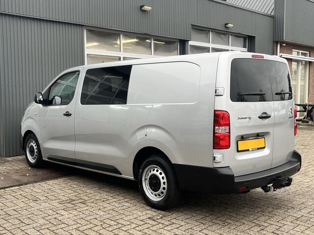 Citroen JUMPY 2.0 BlueHDI DC Marge BTW en BPM vrij!! Airco Cruise controle Trekhaak 2500kg Navigatiesysteem 5-Persoons Parkeerhulp achter Apple carplay 1e eigenaar Euro 6 Bpm en Btw vrij voor particulier gebruik !!