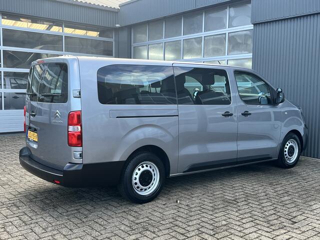 Citroen JUMPY 1.5 BlueHDi XL Marge BTW en BPM vrij!! Airco Cruise controle Trekhaak 2500kg Navigatiesysteem Personenvervoer 8-Persoons Parkeerhulp achter Apple carplay 1e eigenaar Euro 6 Bpm en Btw vrij voor particulier