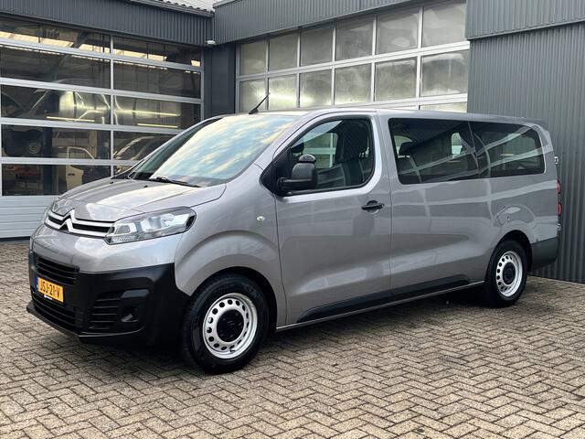 Citroen JUMPY 1.5 BlueHDi XL Marge BTW en BPM vrij!! Airco Cruise controle Trekhaak 2500kg Navigatiesysteem Personenvervoer 8-Persoons Parkeerhulp achter Apple carplay 1e eigenaar Euro 6 Bpm en Btw vrij voor particulier