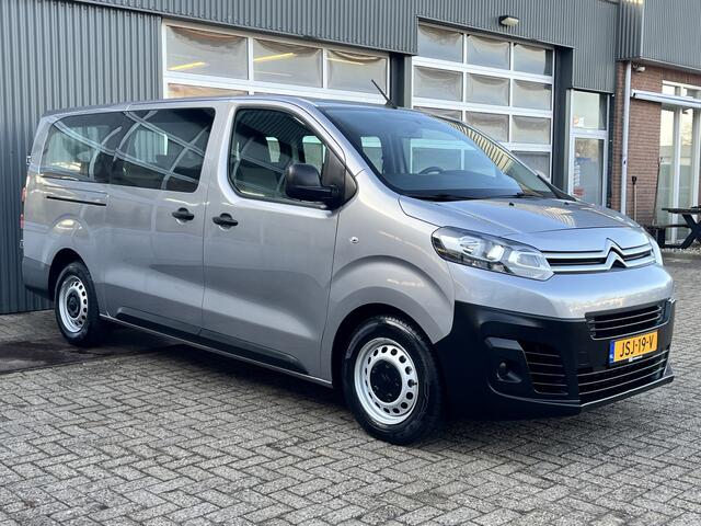 Citroen JUMPY 1.5 BleuHDi XL Marge BTW en BPM vrij!! Airco Cruise controle Trekhaak 2500kg Navigatiesysteem Personenvervoer 8-Persoons Parkeerhulp achter Apple carplay 1e eigenaar Euro 6 Bpm en Btw vrij voor particulier