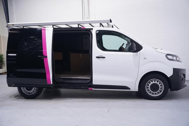 Citroen JUMPY 2.0 BlueHDI 120 pk L2 Zwart/Wit Navi, Trekhaak Airco, Imperiaal, PDC achter, NAP, 3-Zits