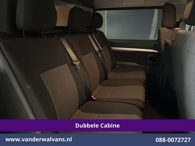Citroen JUMPY 2.0 BlueHDI 150pk L3H1 Dubbele cabine Euro6 Airco | 6-Zits | Camera | Navigatie Apple Carplay, Android Auto, Cruisecontrol, Parkeersensoren