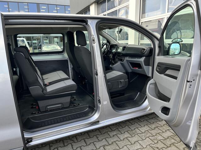 Citroen JUMPY 1.5 BlueHDi XL Marge BTW en BPM vrij!! Airco Cruise controle Trekhaak 2500kg Navigatiesysteem Personenvervoer 8-Persoons Parkeerhulp achter Apple carplay 1e eigenaar Euro 6 Bpm en Btw vrij voor particulier