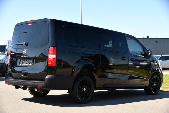 Citroen JUMPY 2.0 BlueHDI 145 L3 Black Edition 360 Camera, Cruise, Carplay , Stoelverwarming, 145pk, Trekhaak, 6 Zits, Multimedia, Uniek!