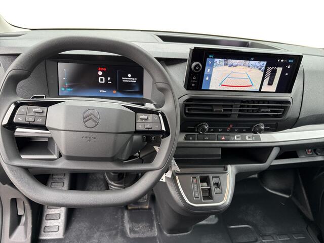 Citroen JUMPY L3 2.0 BlueHDI 180pk EAT8 AUTOMAAT | 2-zits | Passagiersstoel met armsteun | NAVI | Multimedia | Apple Carplay | Achteruitrijcamera | Parkeersensoren achter | Digitale cockpit | Stuurwielbediening | Exterieur Pakket | Mistlampen | Elektrisch inklapbare sp